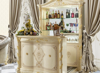 Wohnzimmer Designer Regal Möbel Holz Haus Wand Bar Schrank Barschrank Vitrine